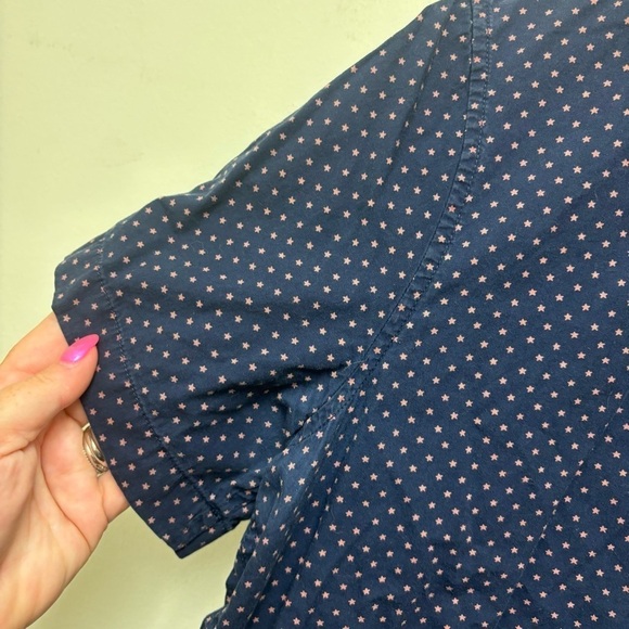 Denim and Supply Ralph Lauren Stars Short Sleeve Button Down Shirt - Picture 2 of 11
